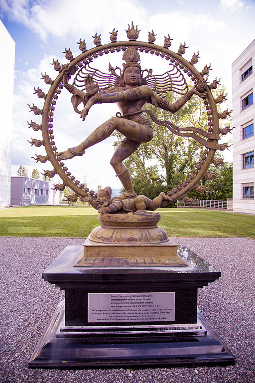 Nataraja at CERN Lord Shiva The destroyer of Evil