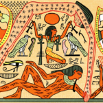The god Shu (the air) separating to the goddess Nut (the Sky) and the god Geb (the Earth). Want to Be Happy? Learn to Let Go